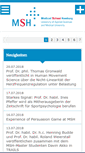 Mobile Screenshot of medicalschool-hamburg.de
